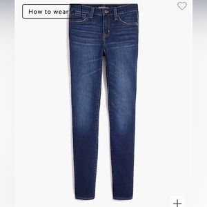 Jcrew factory 8 in rise skinny Jean NWT
